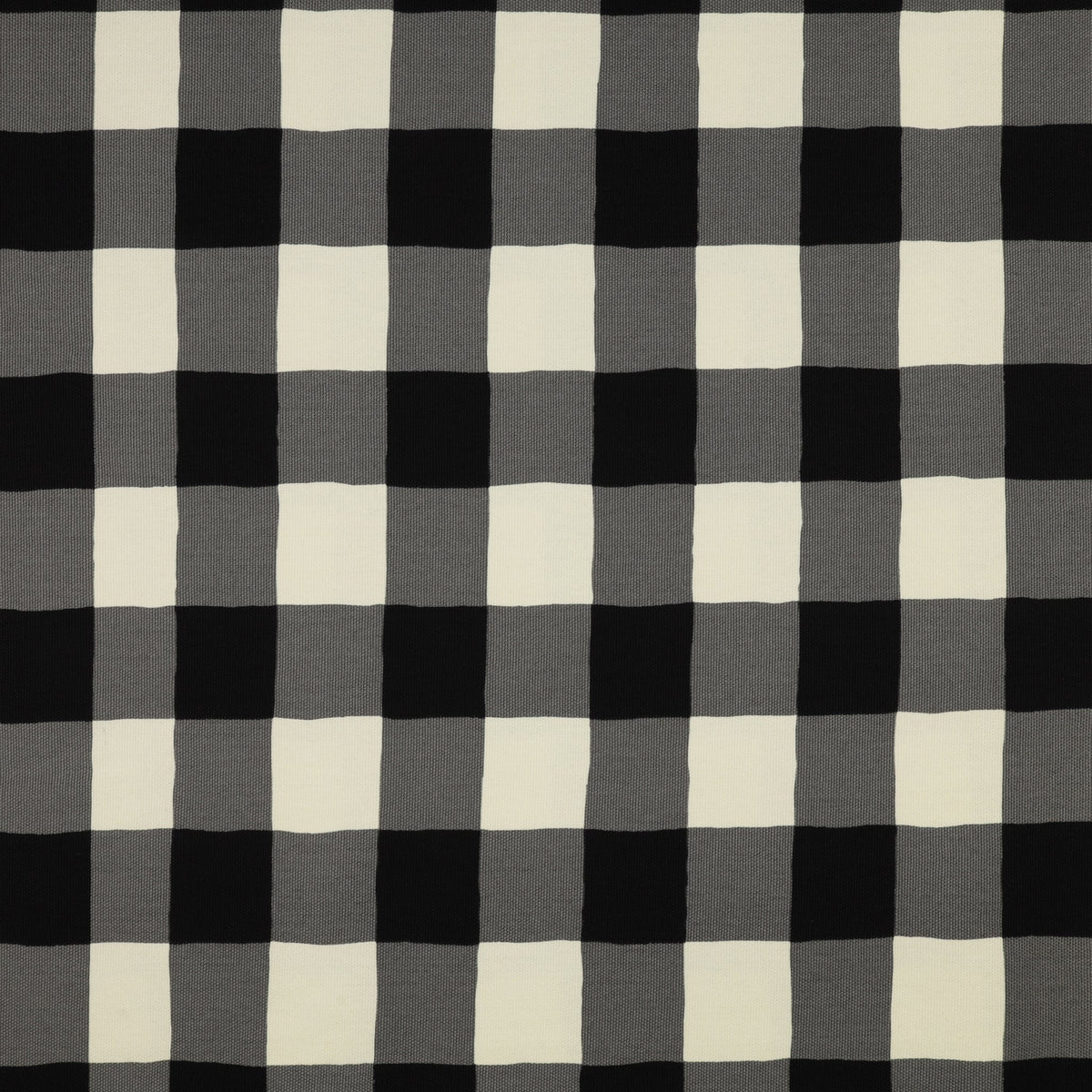 Plaid of my Dreams Snow in Canvas