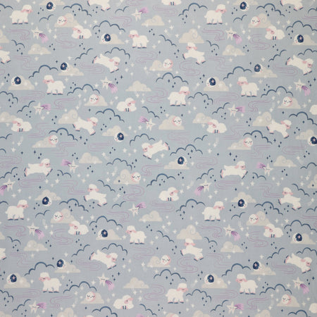 Twinkle Little Star Fabric Collection - Main Blue