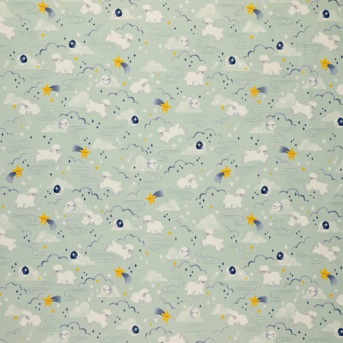Twinkle Little Star Fabric Collection - Main Mist