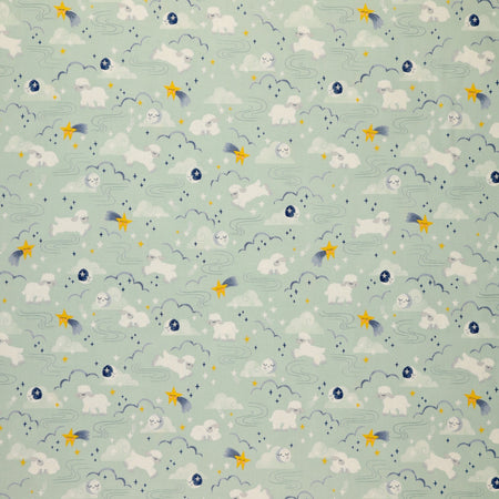 Twinkle Little Star Fabric Collection - Main Mist