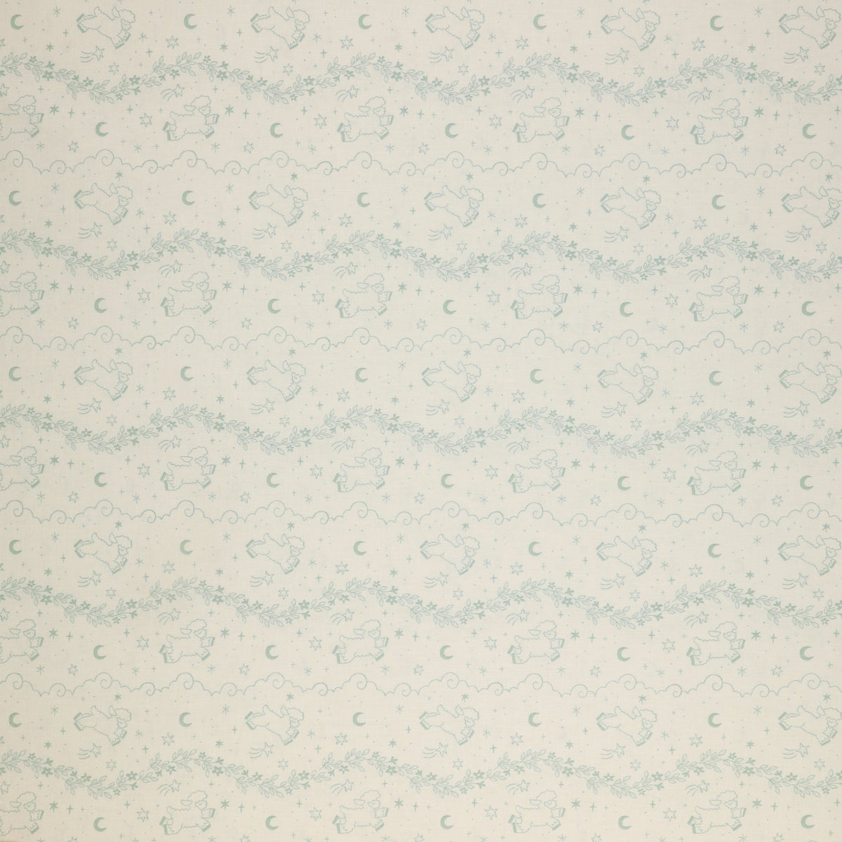 Twinkle Little Star Fabric Collection - Counting Sheep Cloud