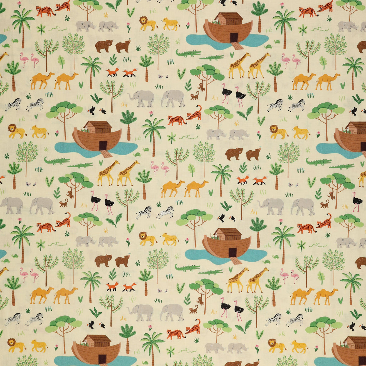 Two by Two Fabric Collection - Main Cream