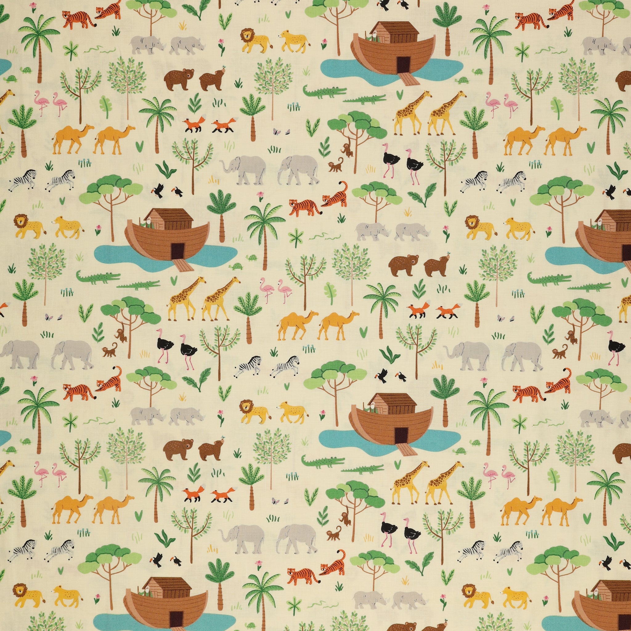 Two by Two Fabric Collection - Main Cream