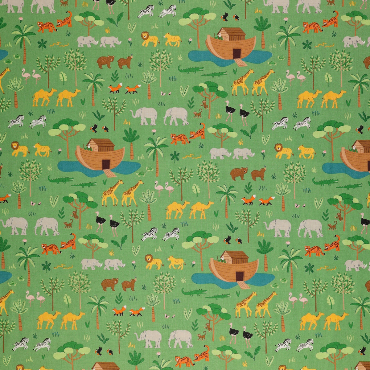 Two by Two Fabric Collection - Main Green