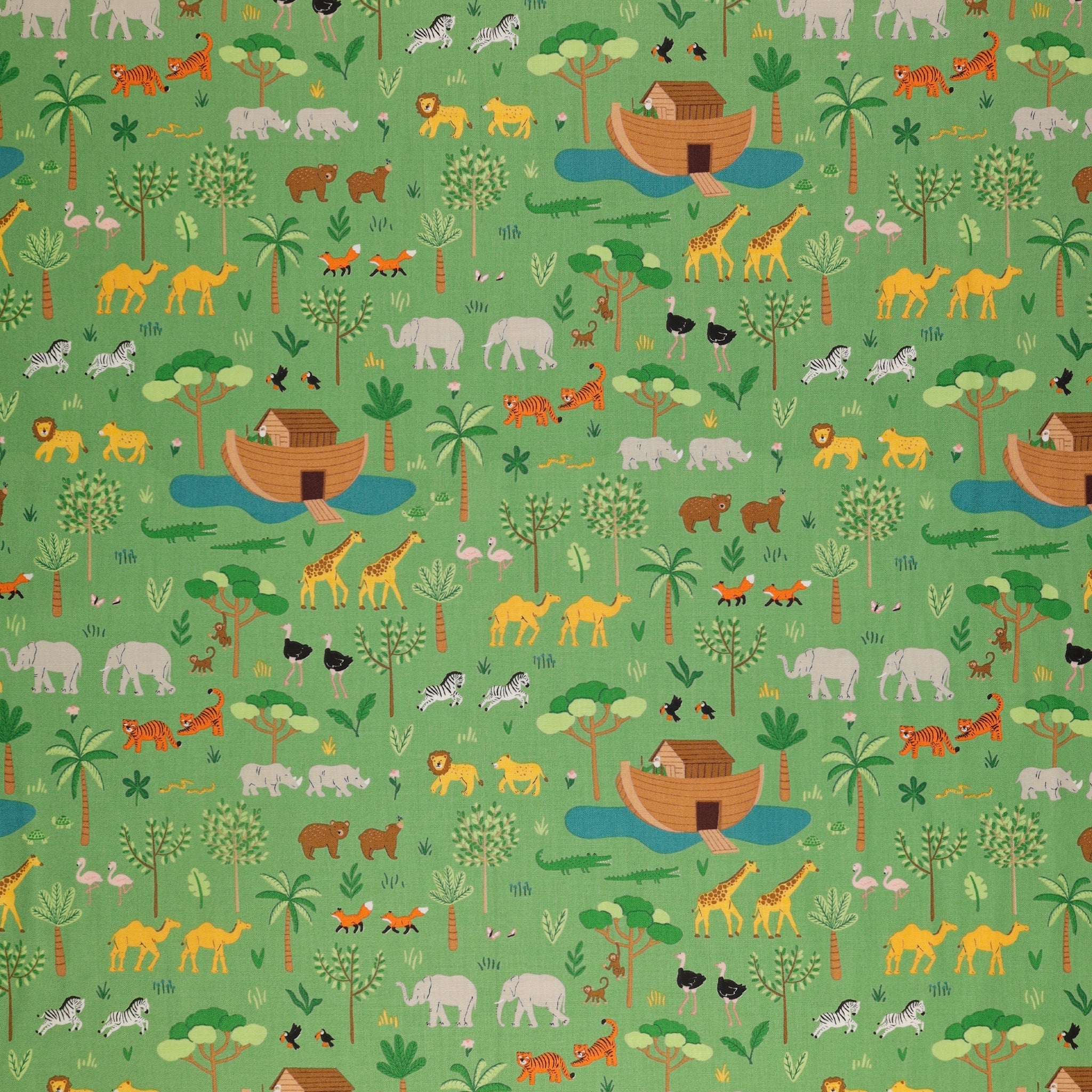 Two by Two Fabric Collection - Main Green