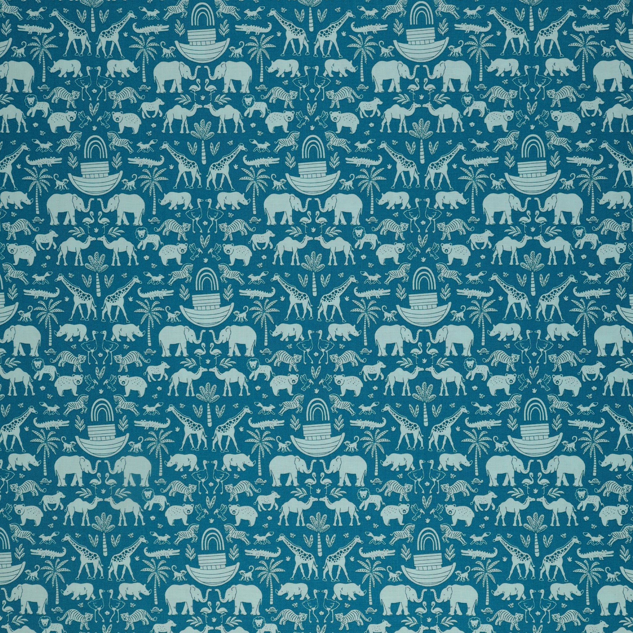 Two by Two Fabric Collection - Ark Adventures Blue