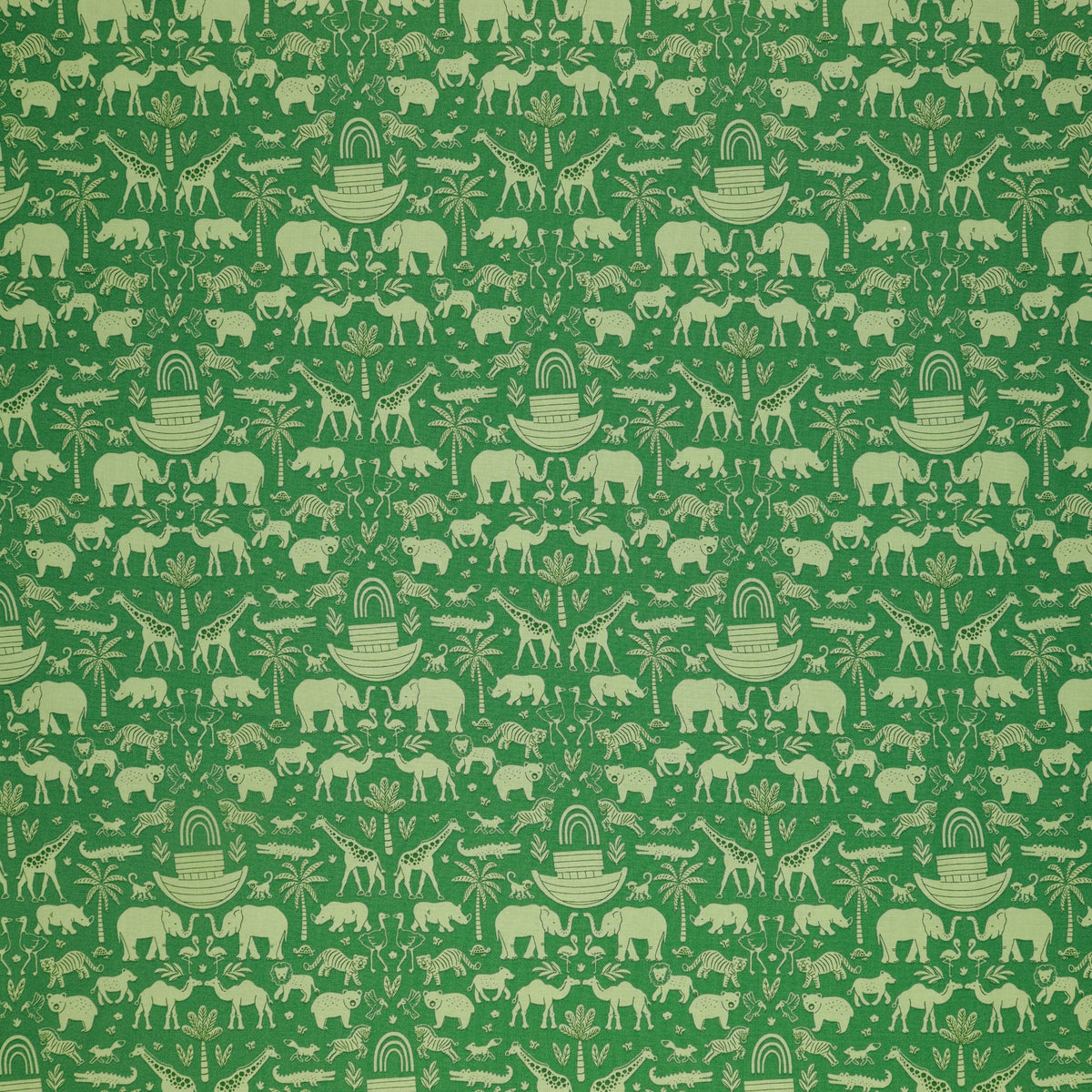 Two by Two Fabric Collection - Ark Adventures Green