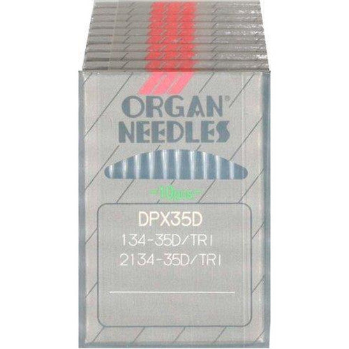 Organ Leather Needles 110 / 18 Chromium For Industrial Sewing Machines - Organ Needle #134-35D #110
