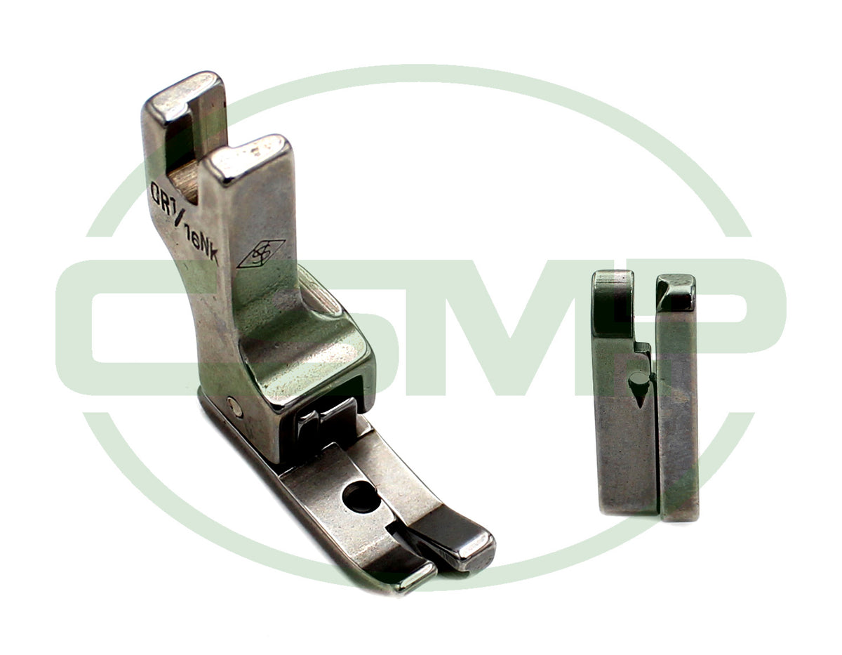 Suisei CRX1/16NK Narrow Right Compensating Foot 1/16" (1.6mm) for Knit Fabrics
