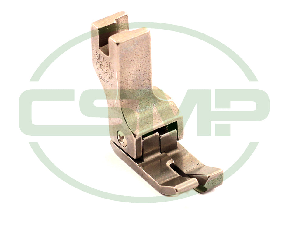 Suisei CRX1/32E Right Compensating Foot 1/32" (0.8mm)
