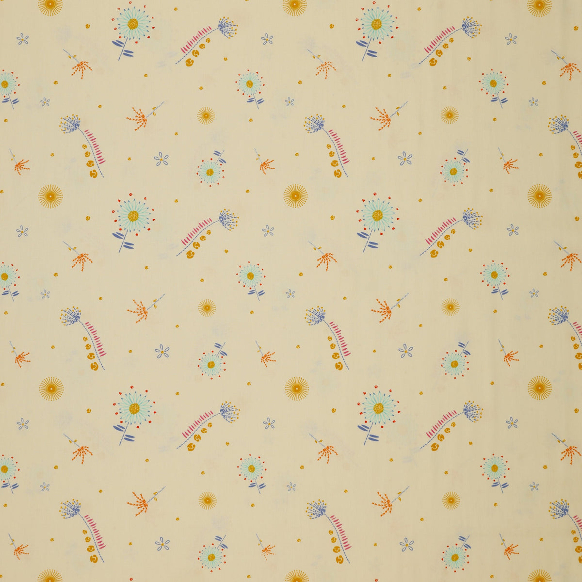 Cur8tor Artista Fabric Collection - Floral Threads