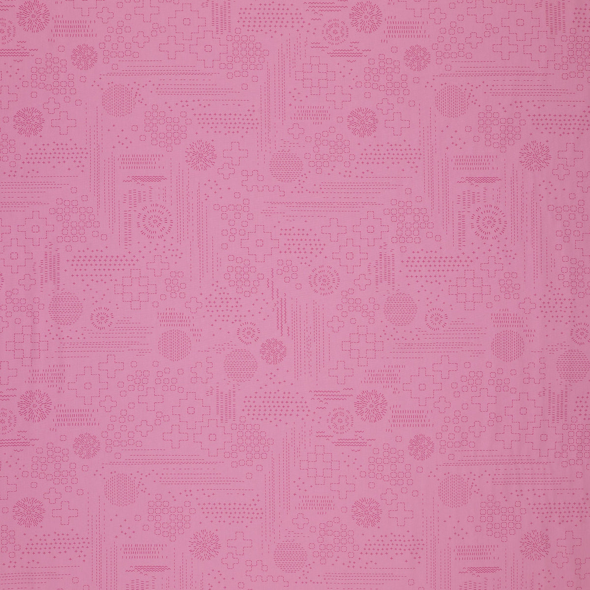 Cur8tor Artista Fabric Collection - Sashiko Craft Petal
