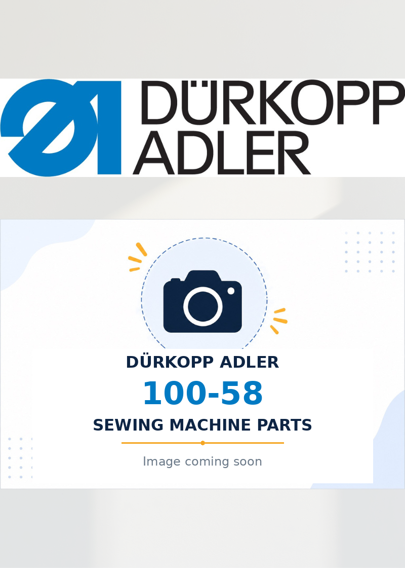 Dürkopp Adler 9771-00 Bearing bracket – 100-58