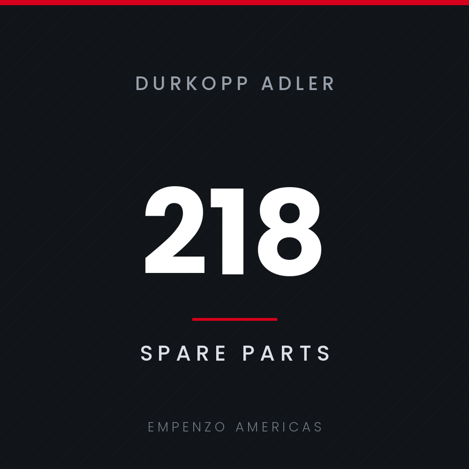 Cover Assembly 10011162 for Durkopp Adler 218, 219, 220 & More