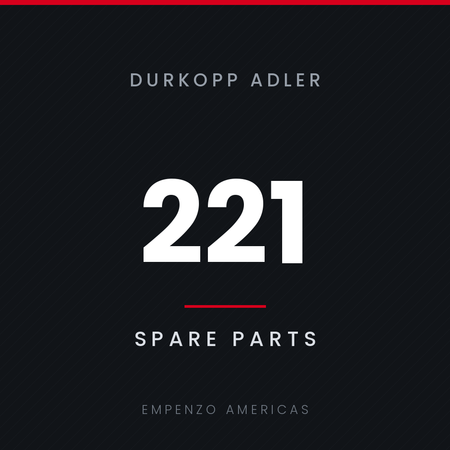 Lever T49342 for Durkopp Adler 221 & 222