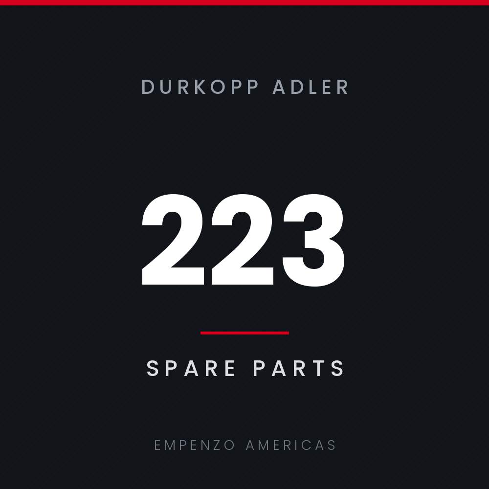 Fastening Screw SF/..9J.40 for Durkopp Adler 223 & 523