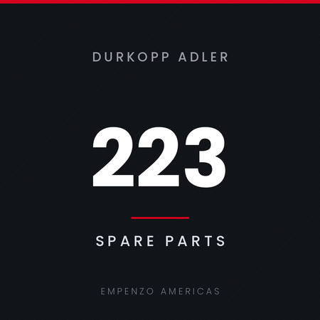 Fastening Screw SF/..9J.40 for Durkopp Adler 223 & 523