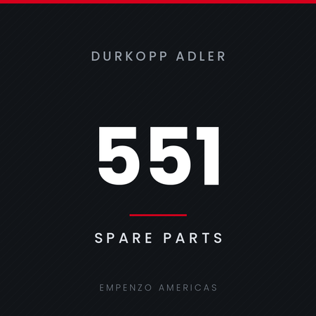 Plate MG41/4004 for Durkopp Adler 551