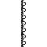 Elastic Button Loops W/ 1/2" Spacing - 3/8" x 12"
