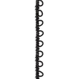 Elastic Button Loops W/ 1/2" Spacing - 3/8" x 36 yds.