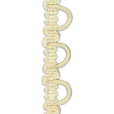 Elastic Button Loops W/ 1/2" Spacing - 3/8" x 36 yds.