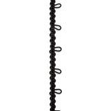 Elastic Button Loops W/ 1" Spacing - 1/2" x 12"