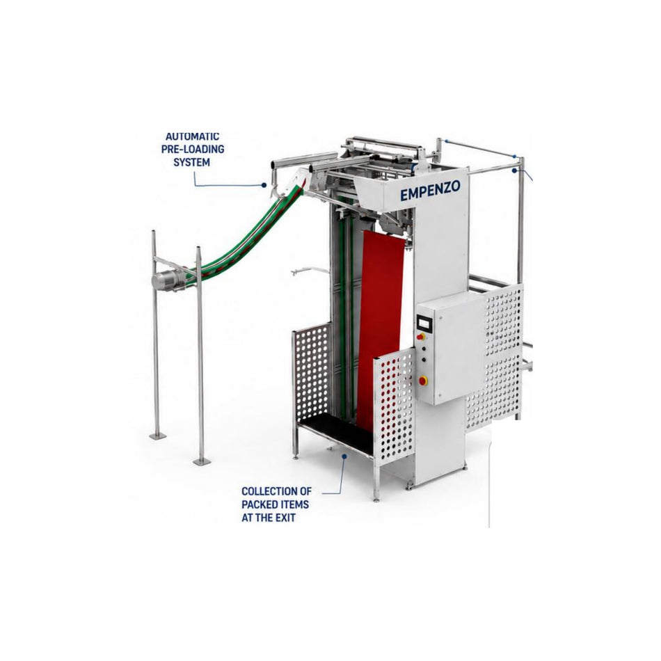 EMPENZO APM300S standard automatic garment packing machine made in Turkey