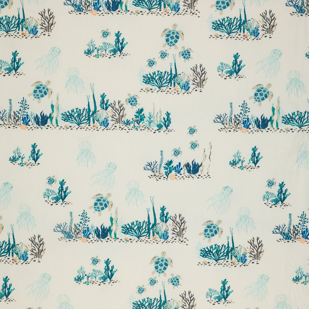 Gulf Breeze Fabric Collection - Turtle Bay