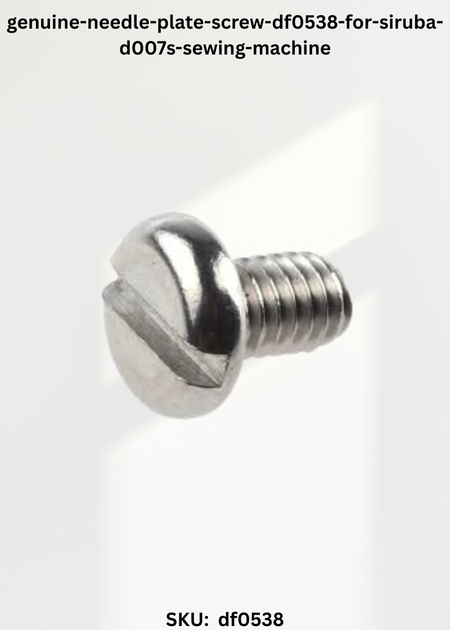 genuine-needle-plate-screw-df0538-for-siruba-d007s-sewing-machine