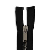Italian Made High-Quality Finish #5 Gunmetal Jacket Zipper