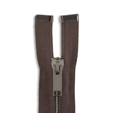 Italian Made High-Quality Finish #5 Gunmetal Jacket Zipper