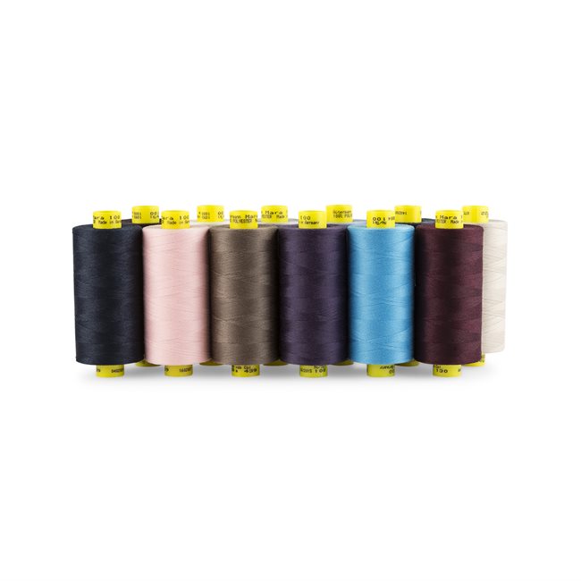 Gutermann Mara 100 All-Purpose Best Sellers Thread Color Pack - Tex 30 - 1,093 yds. - 25/Pack
