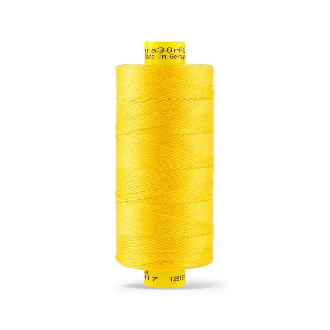 Gutermann Mara 30 RPet Recycled Polyester Thread – Tex 100, 328 Yards