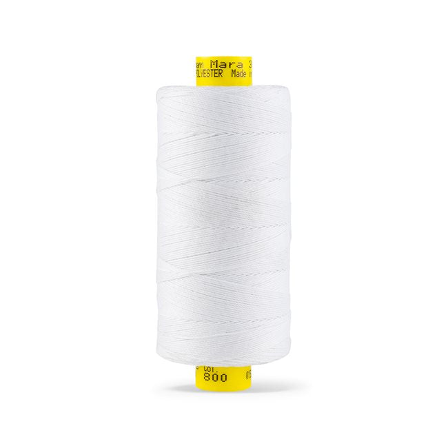 Gutermann Mara 30 RPet Recycled Polyester Thread – Tex 100, 328 Yards