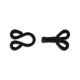 Covered Hook & Eye Closures - 1 1/2" Sets/Pack