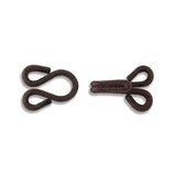 Covered Hook & Eye Closures - 1 1/2" Sets/Pack