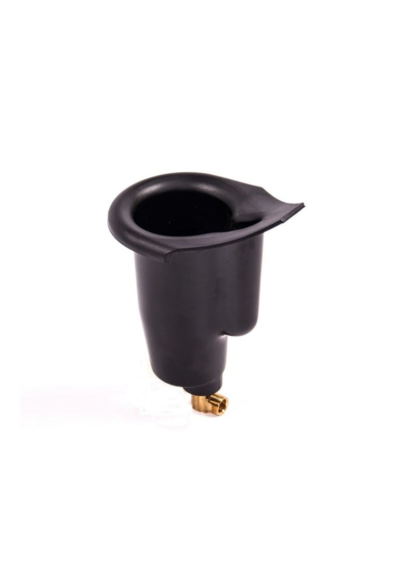 Jiffy Steamer Water Cup with 90° 3/8" Brass Fitting for J-1 / J-2 - Part #0028