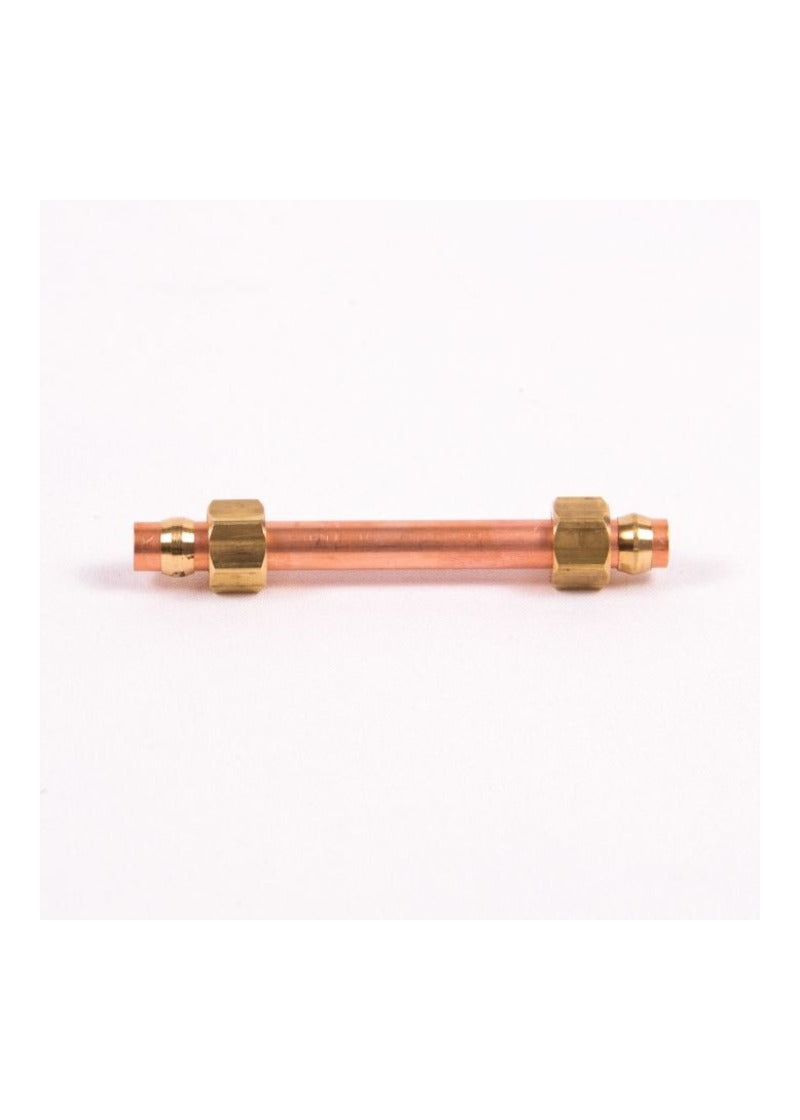 Jiffy Steamer 4" Copper 3/8" Water Line with Nuts & Compression Rings - Part #0591