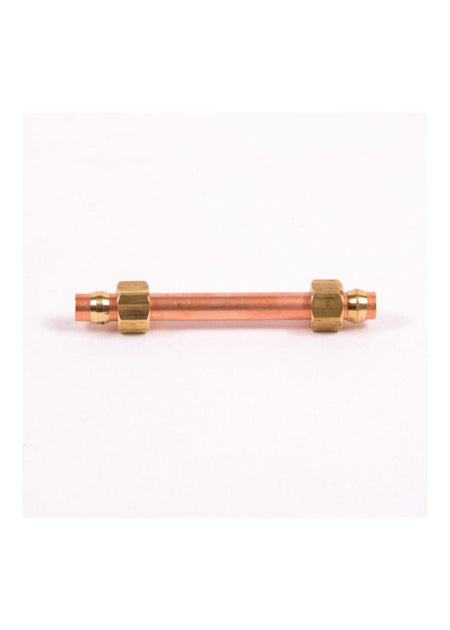 Jiffy Steamer 4" Copper 3/8" Water Line with Nuts & Compression Rings - Part #0591