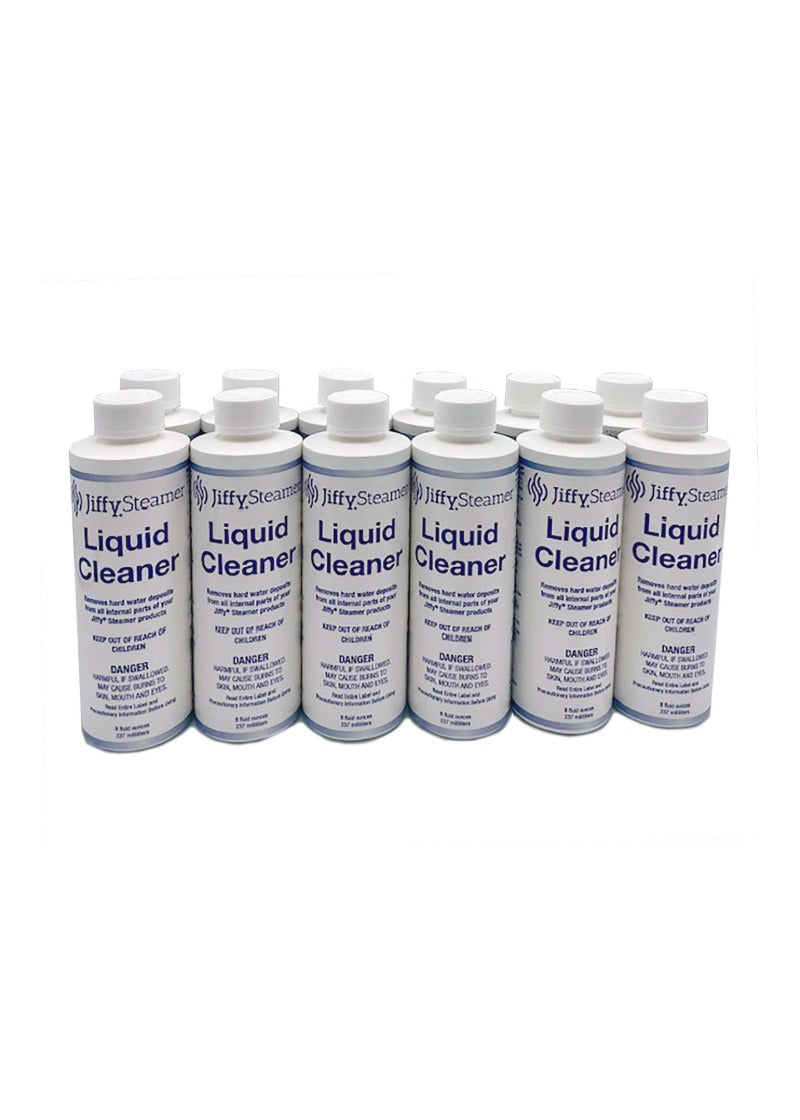 Jiffy Steamer Liquid Cleaner & Descaler (12 Bottles) - Part #9900