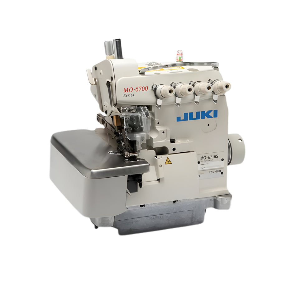 Pre Owned Juki MO-6716S Industrial Overlock Sewing Machine – 5 Thread Safety Stitch – Used