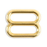Metal Lingerie Strap Slides - 12/Pack