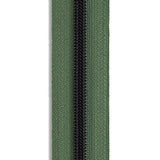 #5 Matte Black Metallic Nylon Coil Continuous Zipper Roll