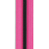 #5 Matte Black Metallic Nylon Coil Continuous Zipper Roll