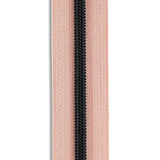#5 Matte Black Metallic Nylon Coil Continuous Zipper Roll