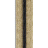 #5 Matte Black Metallic Nylon Coil Continuous Zipper Roll