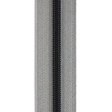 #5 Matte Black Metallic Nylon Coil Continuous Zipper Roll