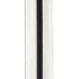 #5 Matte Black Metallic Nylon Coil Continuous Zipper Roll