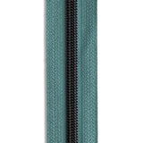 #5 Matte Black Metallic Nylon Coil Continuous Zipper Roll