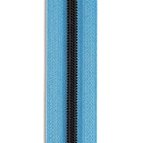 #5 Matte Black Metallic Nylon Coil Continuous Zipper Roll